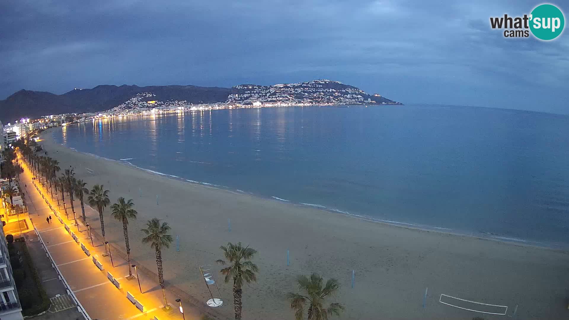 Live cam Roses  – Costa Brava spiaggia – Hotel MonteCarlo