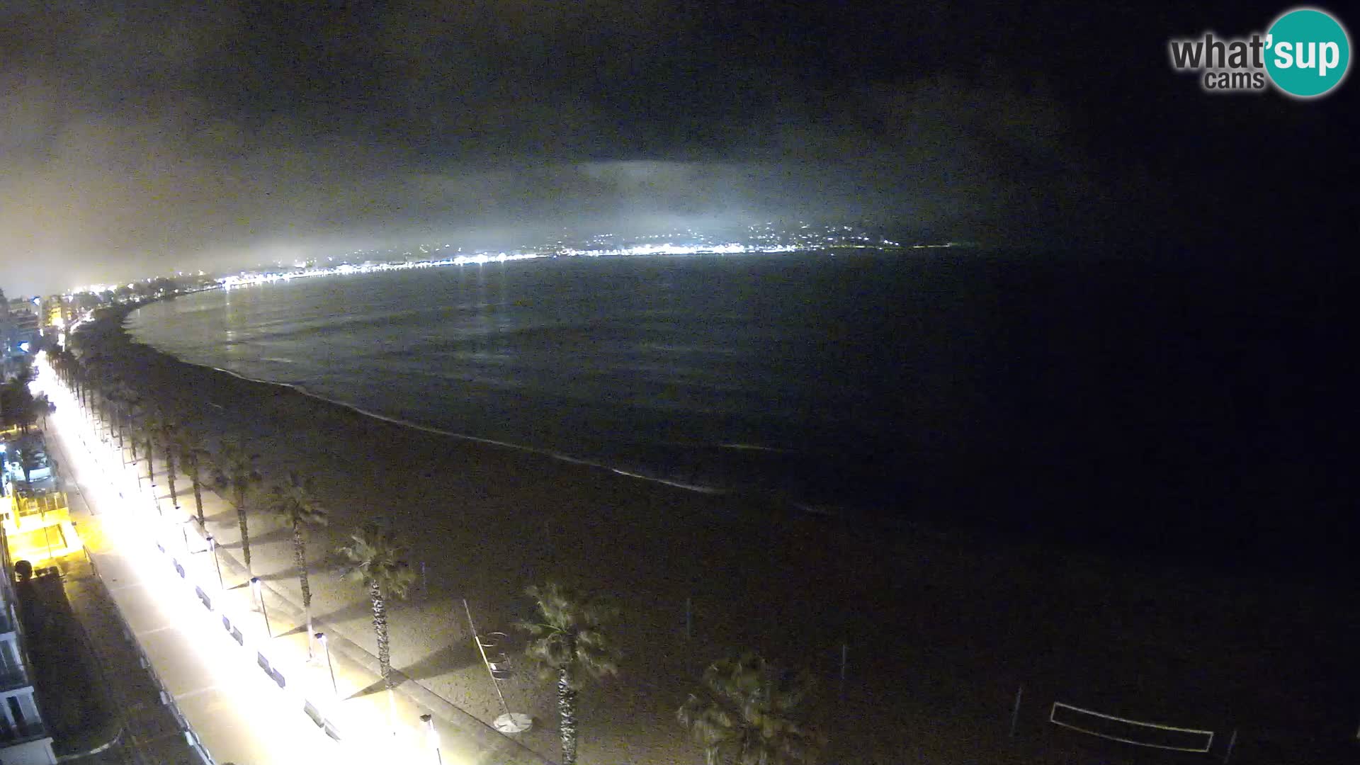 Webcam Costa Brava Roses Strand – Montecarlo Hotel livecam Spanien