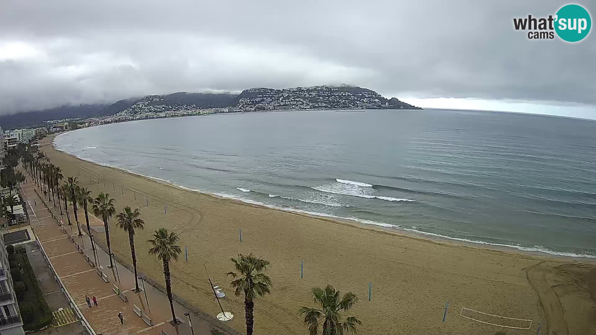 Live cam Roses  – Costa Brava spiaggia – Hotel MonteCarlo