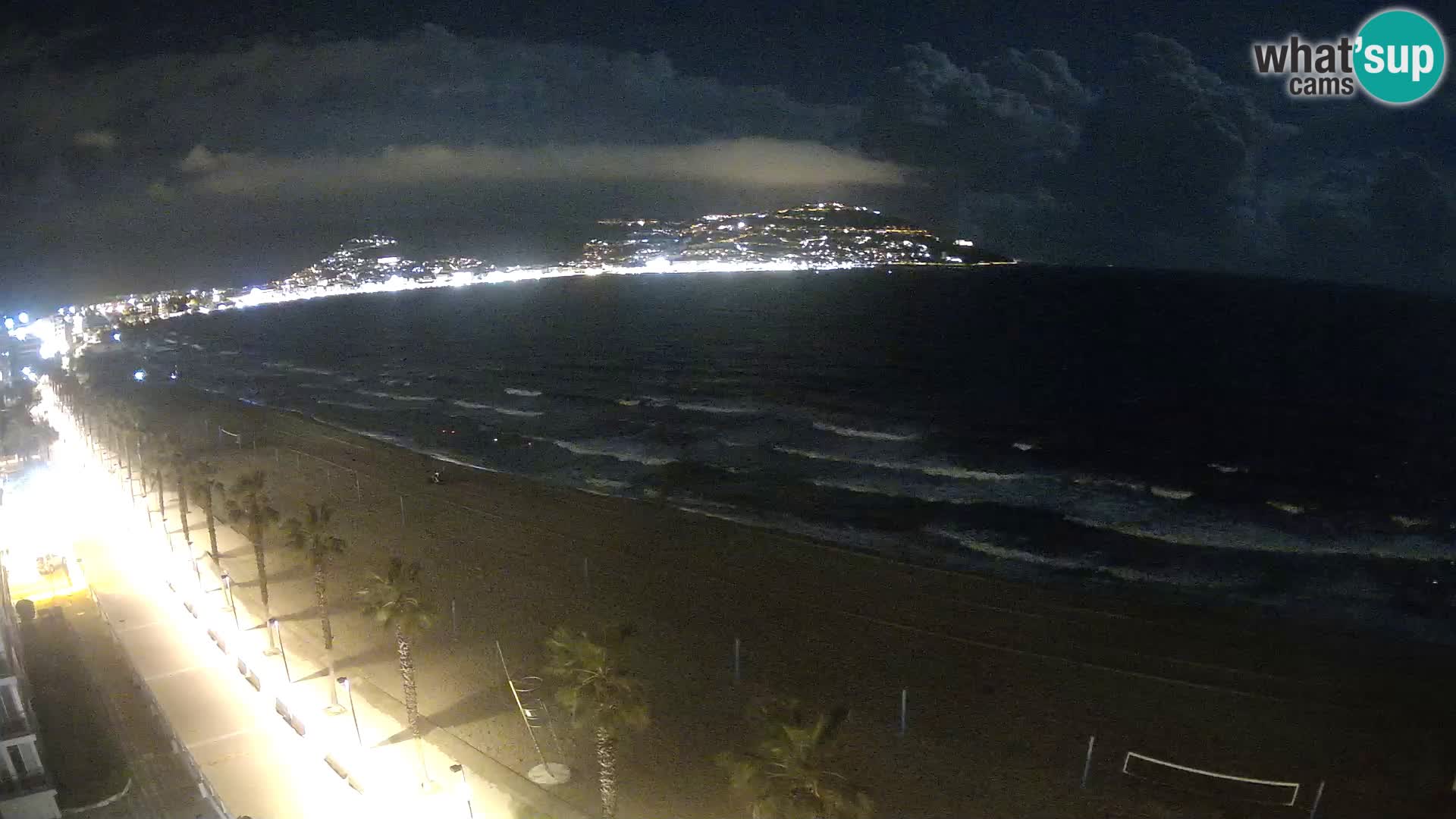Webcam Costa Brava Roses Strand – Montecarlo Hotel livecam Spanien