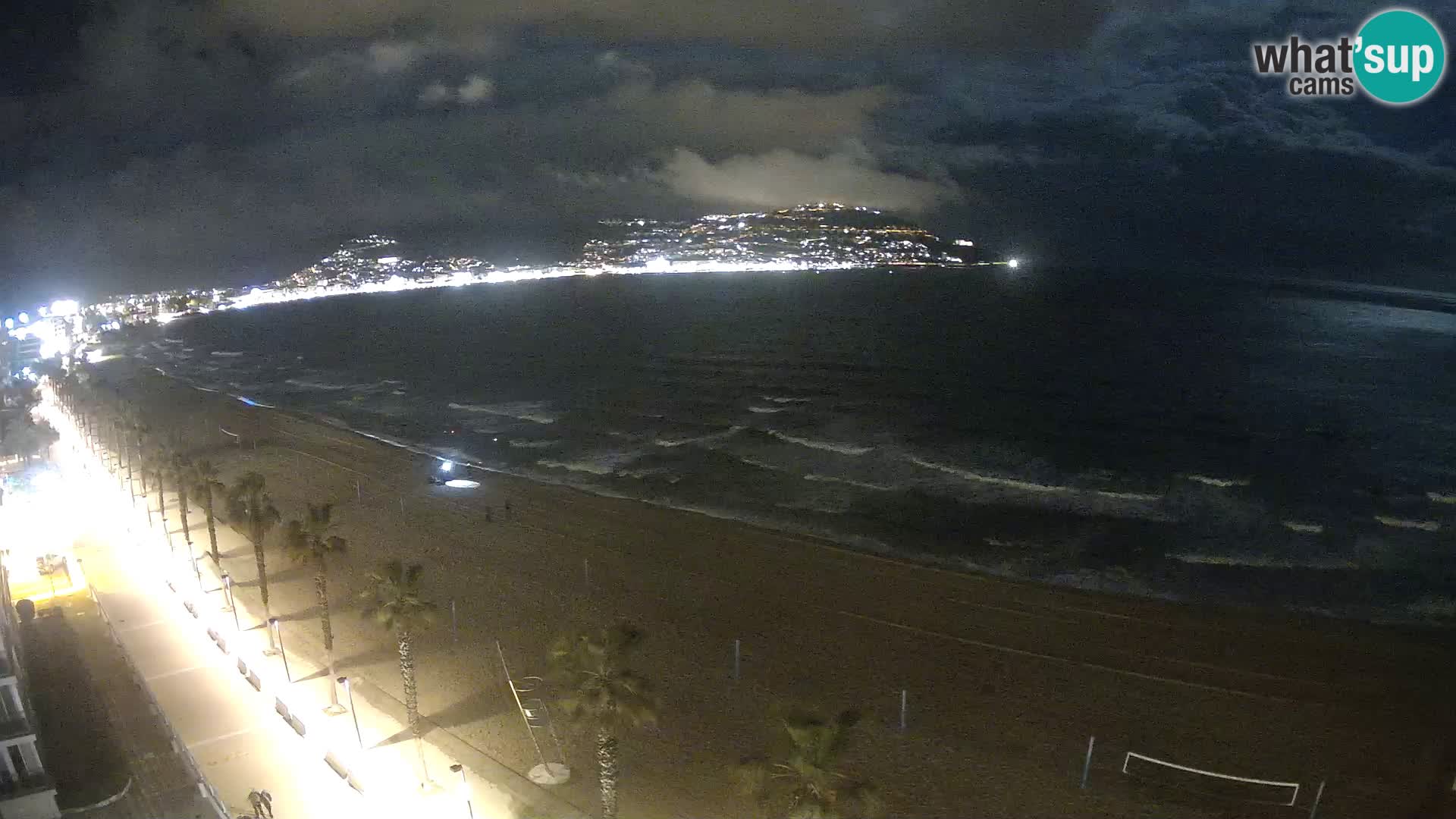 Webcam Costa Brava Roses Strand – Montecarlo Hotel livecam Spanien