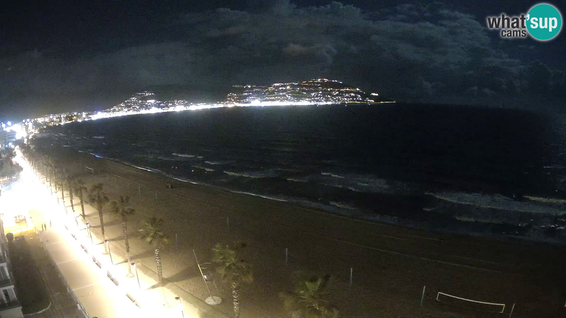 LIVEcam Roses plage Costa Brava – Hotel Montecarlo webcam Espagne