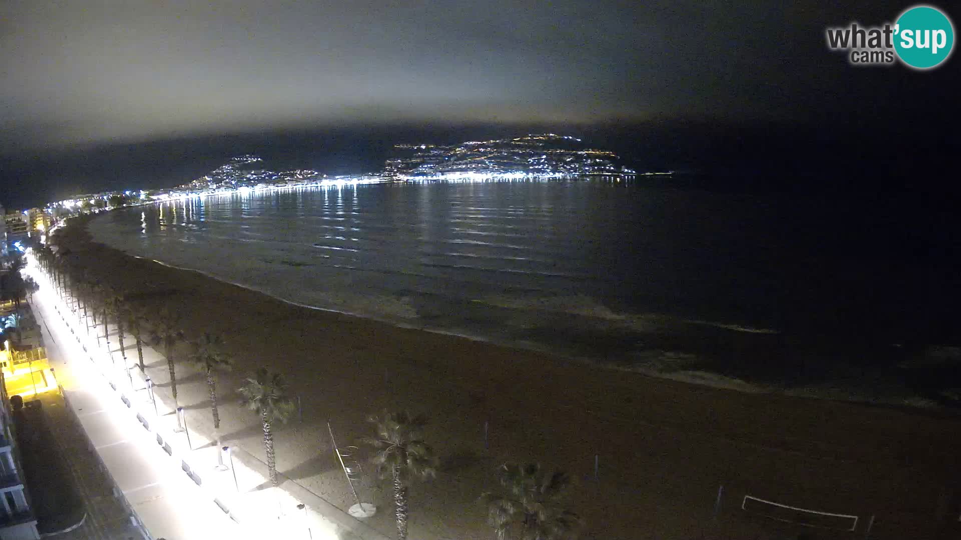 LIVEcam Roses plage Costa Brava – Hotel Montecarlo webcam Espagne
