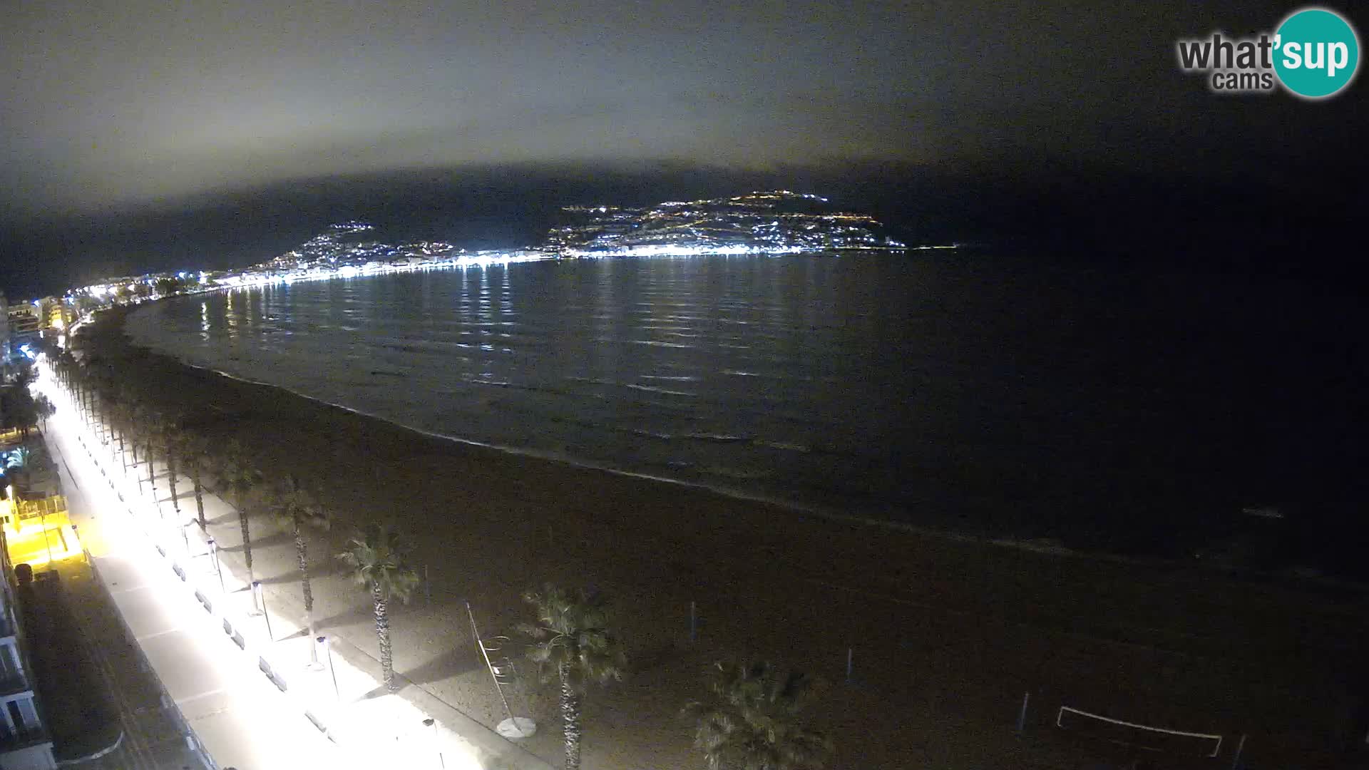 LIVEcam Roses plage Costa Brava – Hotel Montecarlo webcam Espagne