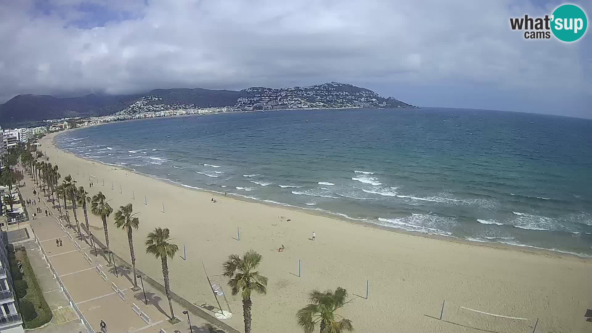 Roses camera en vivo playa Costa Brava- Hotel MonteCarlo