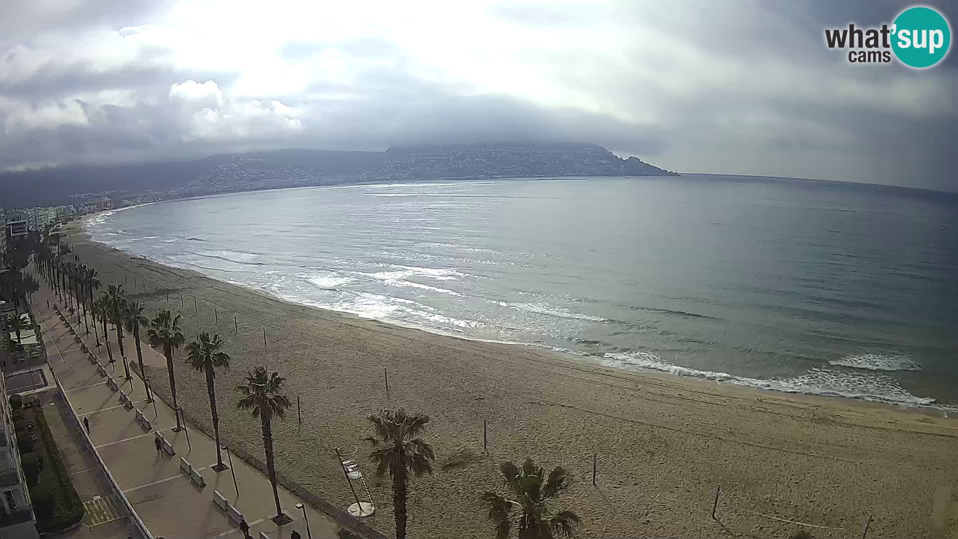 Webcam Costa Brava Roses Strand – Montecarlo Hotel livecam Spanien
