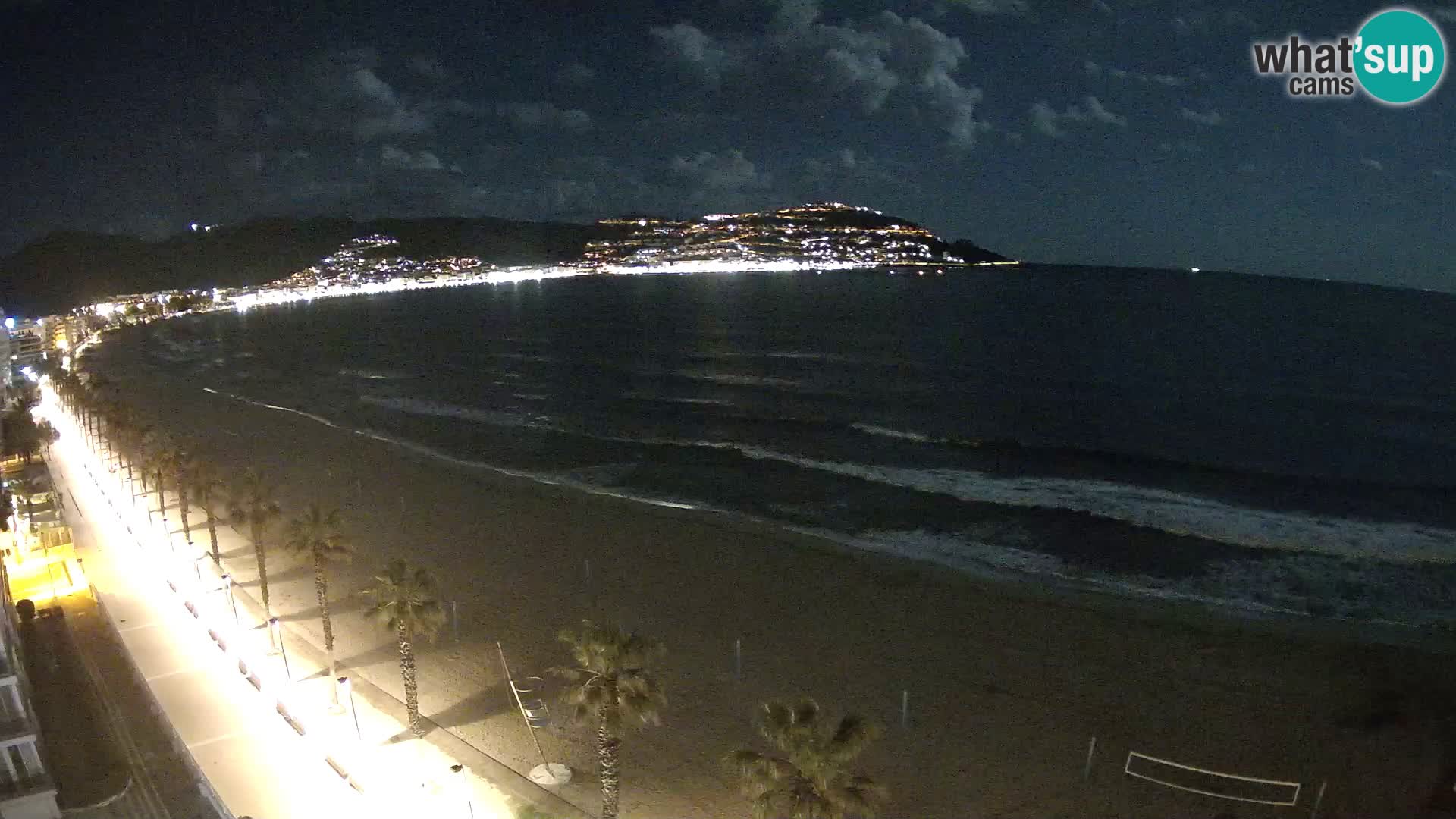 LIVEcam Roses plage Costa Brava – Hotel Montecarlo webcam Espagne