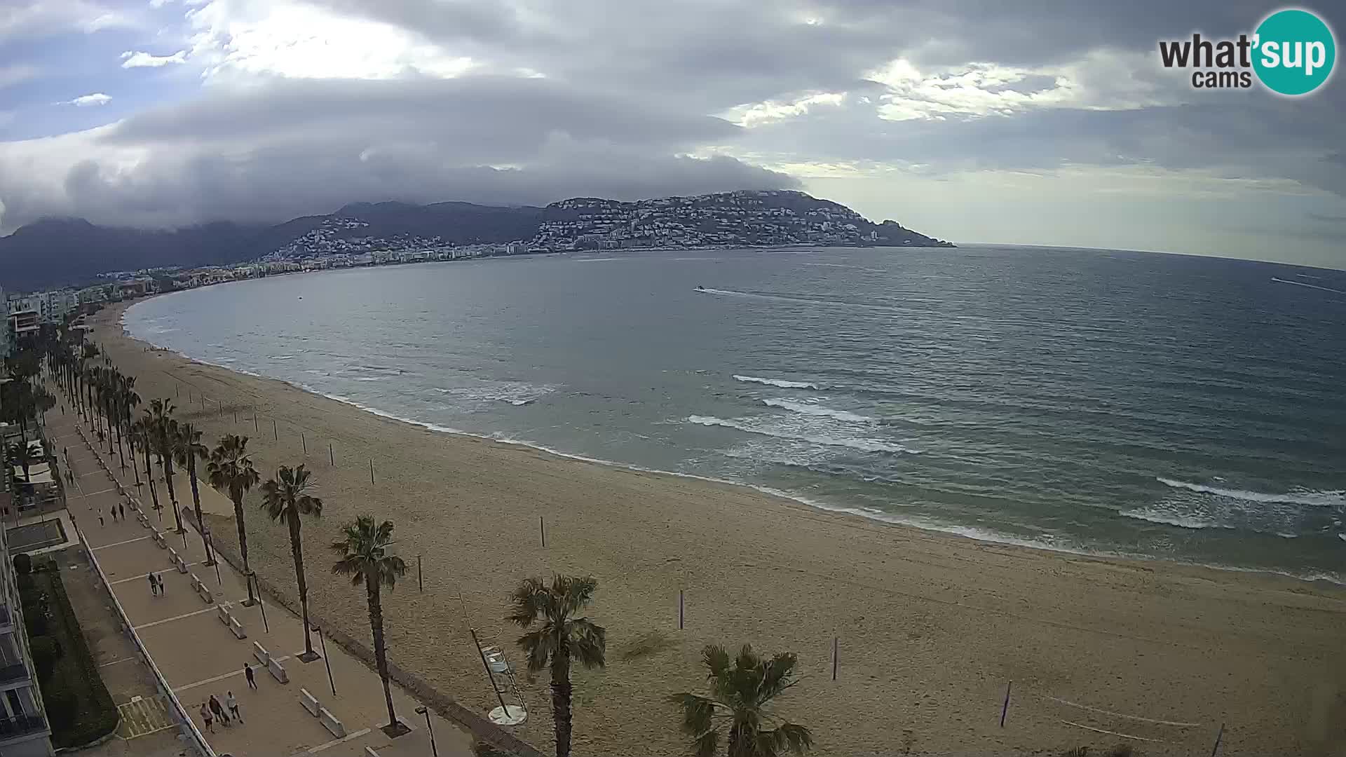 Live cam Roses  – Costa Brava spiaggia – Hotel MonteCarlo