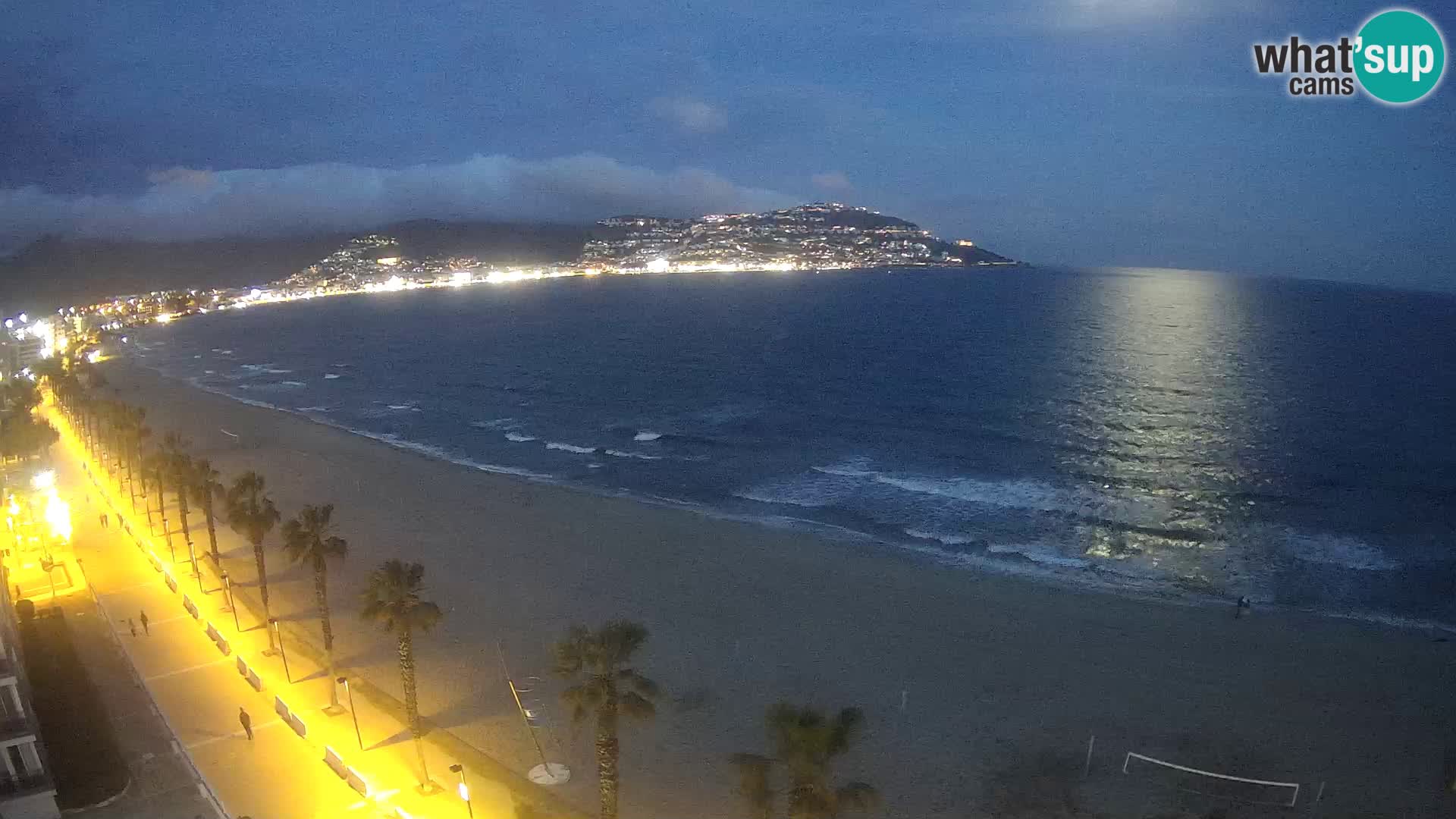 Roses camera en vivo playa Costa Brava- Hotel MonteCarlo