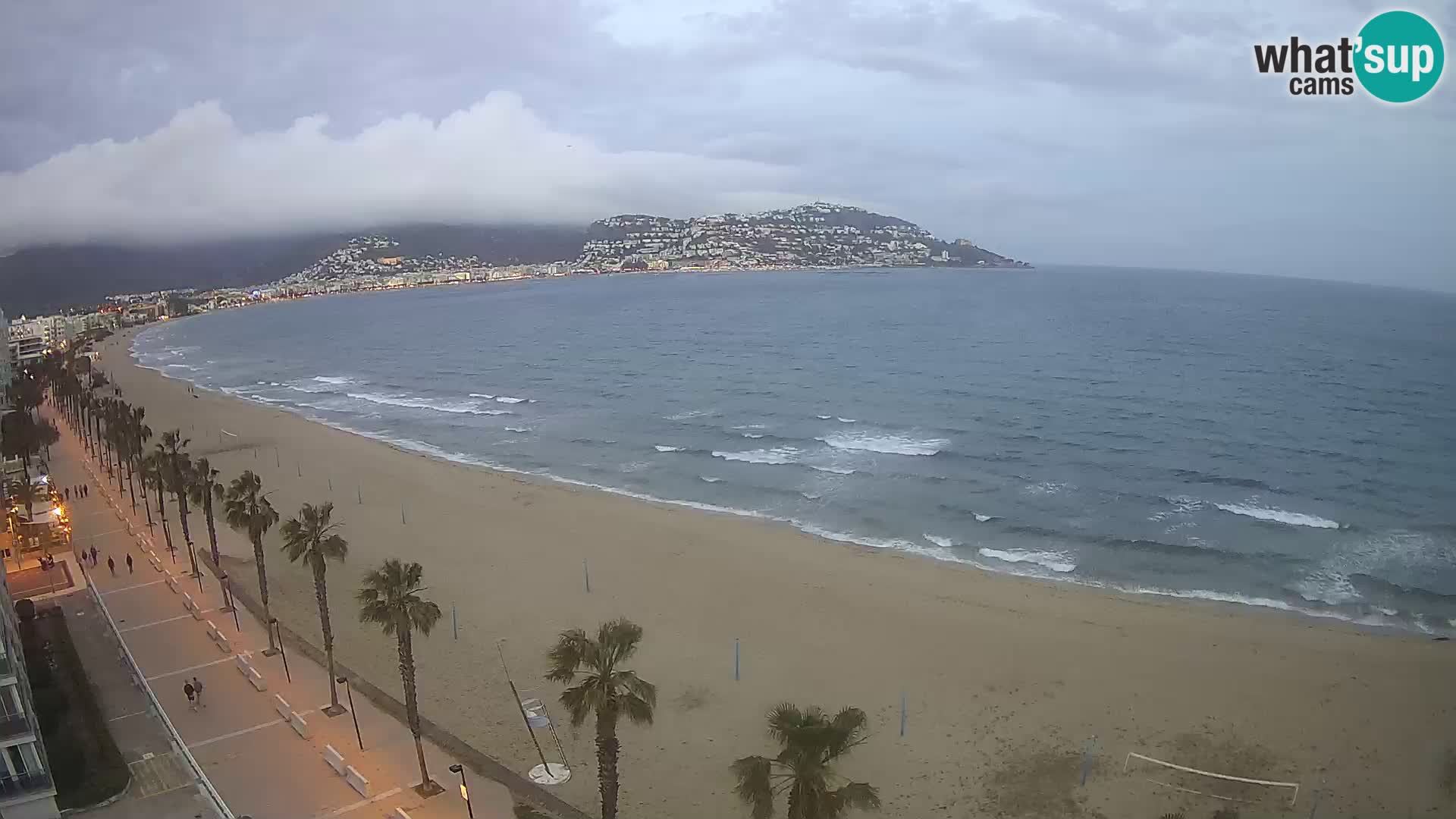 Webcam Costa Brava Roses Strand – Montecarlo Hotel livecam Spanien