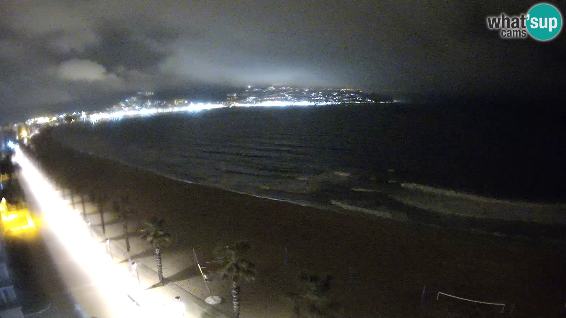 Webcam Costa Brava Roses Strand – Montecarlo Hotel livecam Spanien