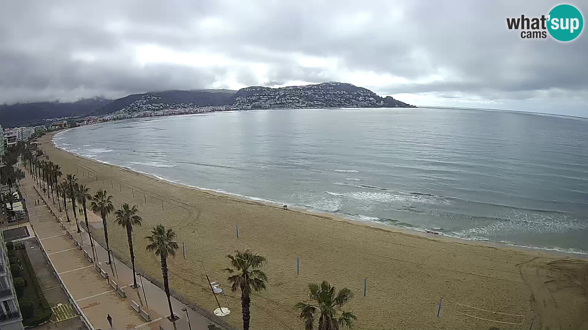 Live cam Roses  – Costa Brava spiaggia – Hotel MonteCarlo
