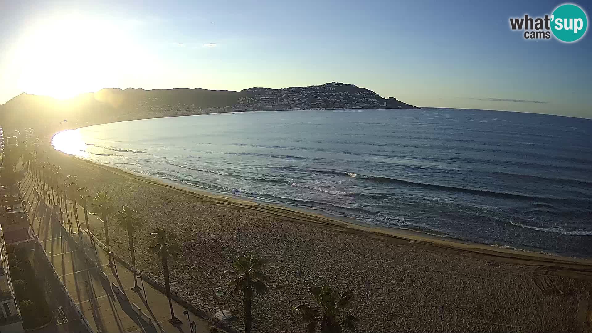 Roses camera en vivo playa Costa Brava- Hotel MonteCarlo