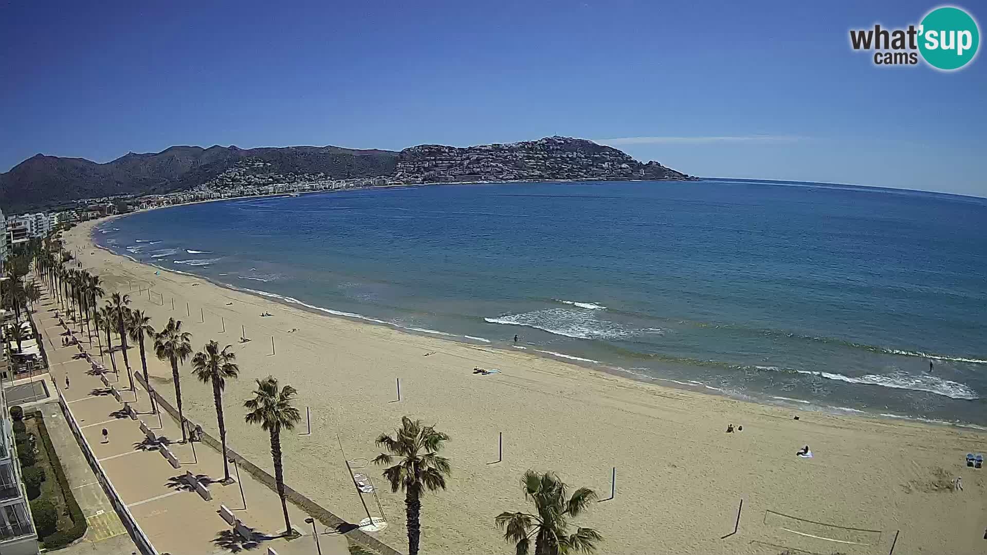 Web kamera Roses – Španijolska – Pogled sa hotela MonteCarlo