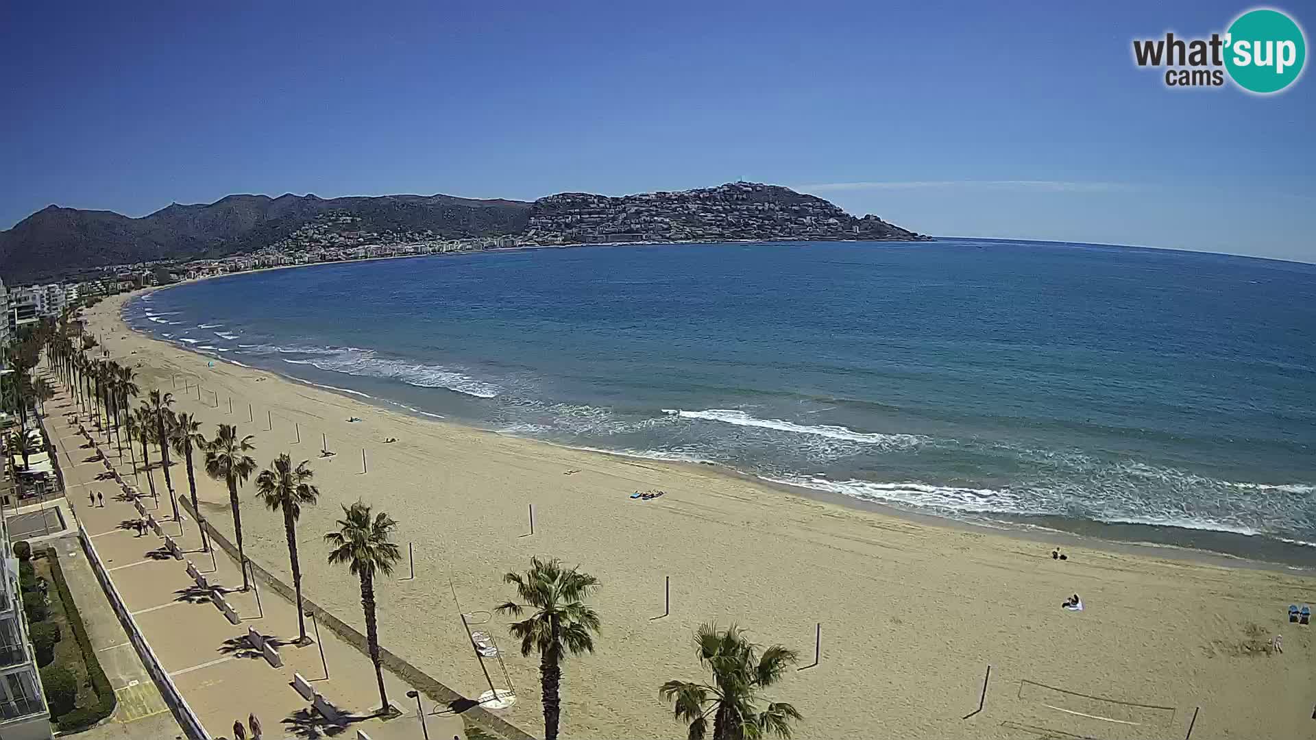 Web kamera Roses – Španijolska – Pogled sa hotela MonteCarlo