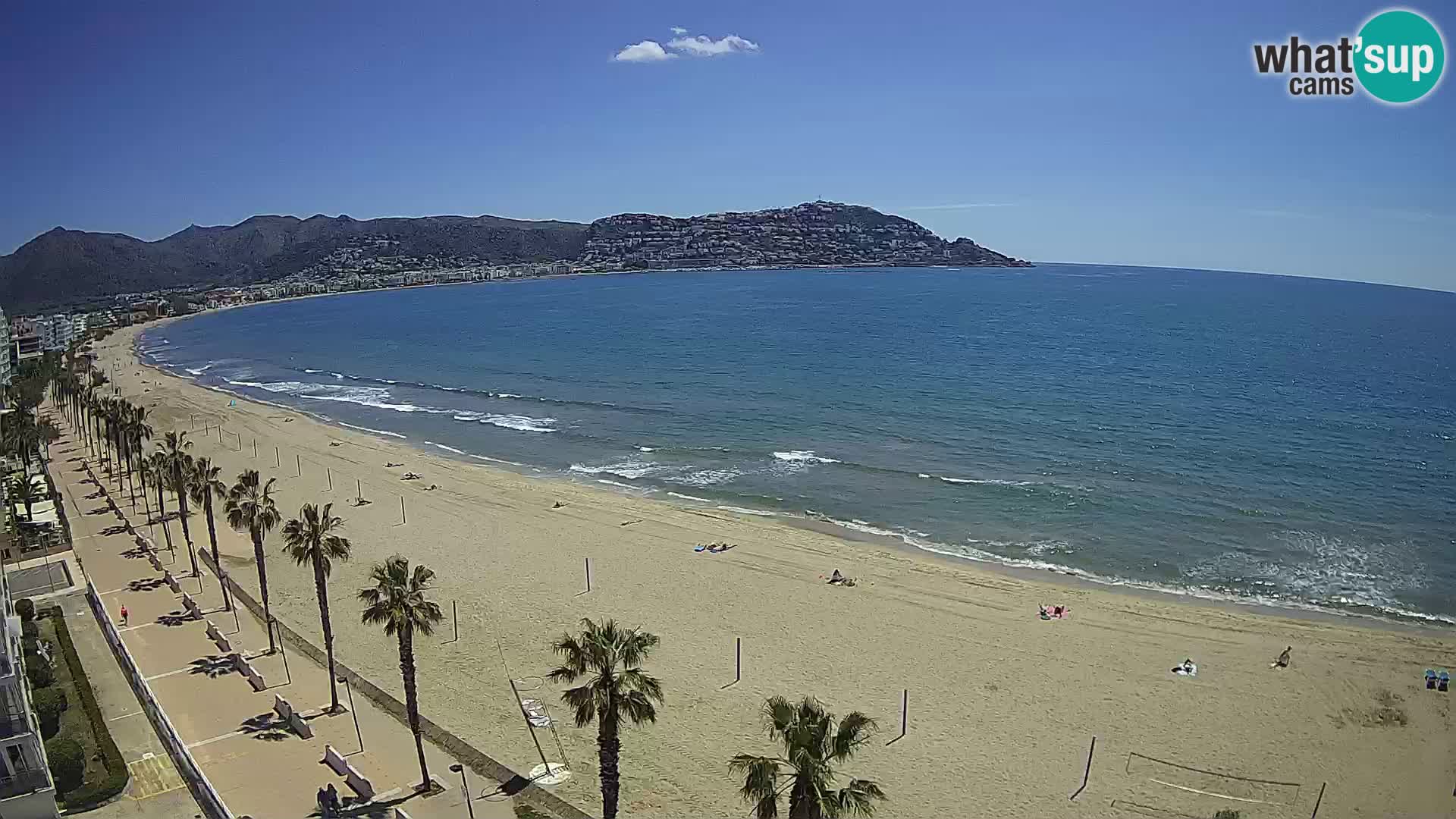 Roses camera en vivo playa Costa Brava- Hotel MonteCarlo