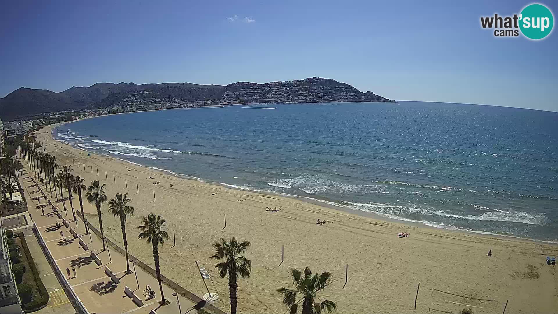 Roses camera en vivo playa Costa Brava- Hotel MonteCarlo