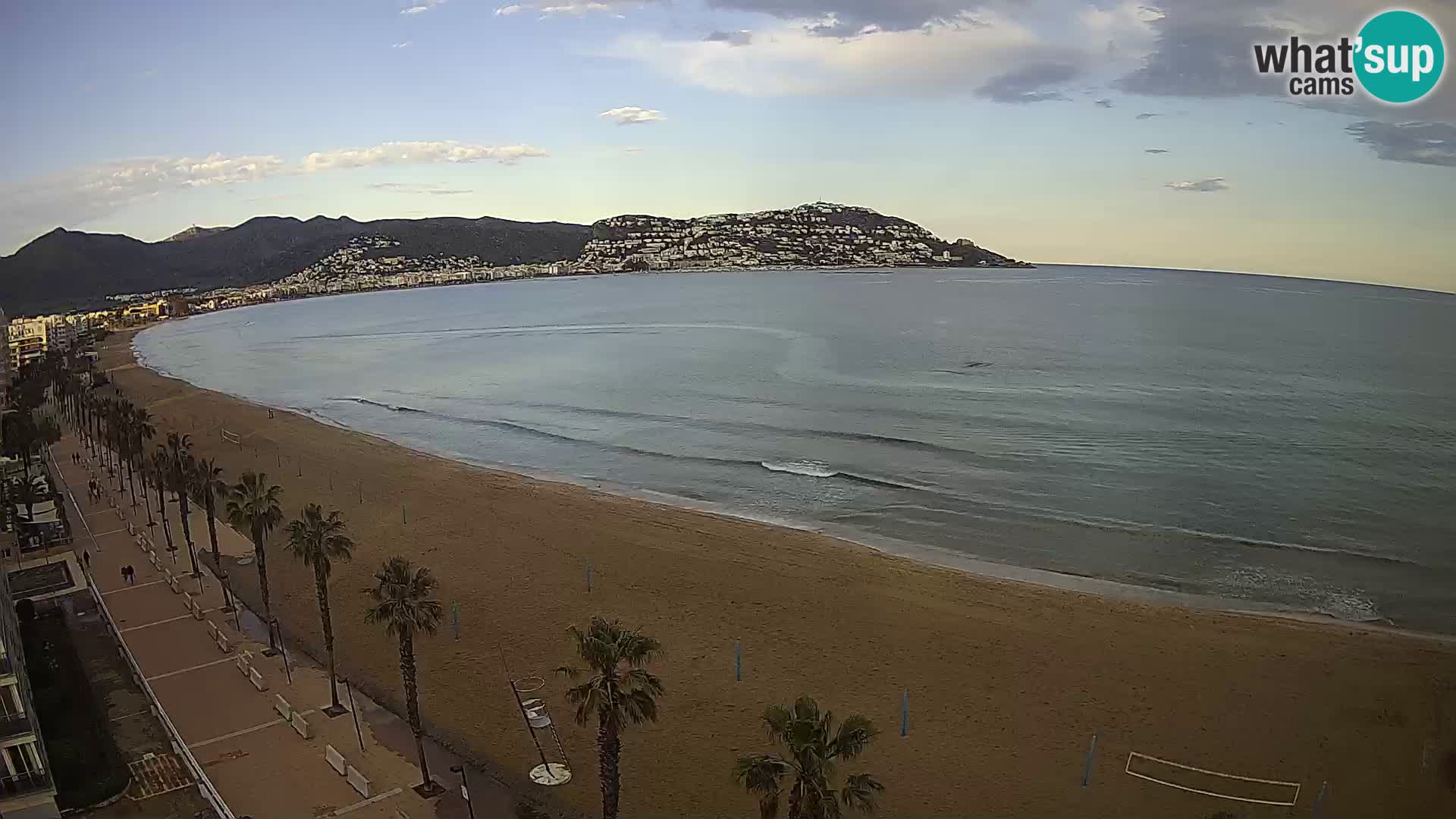 Roses camera en vivo playa Costa Brava- Hotel MonteCarlo