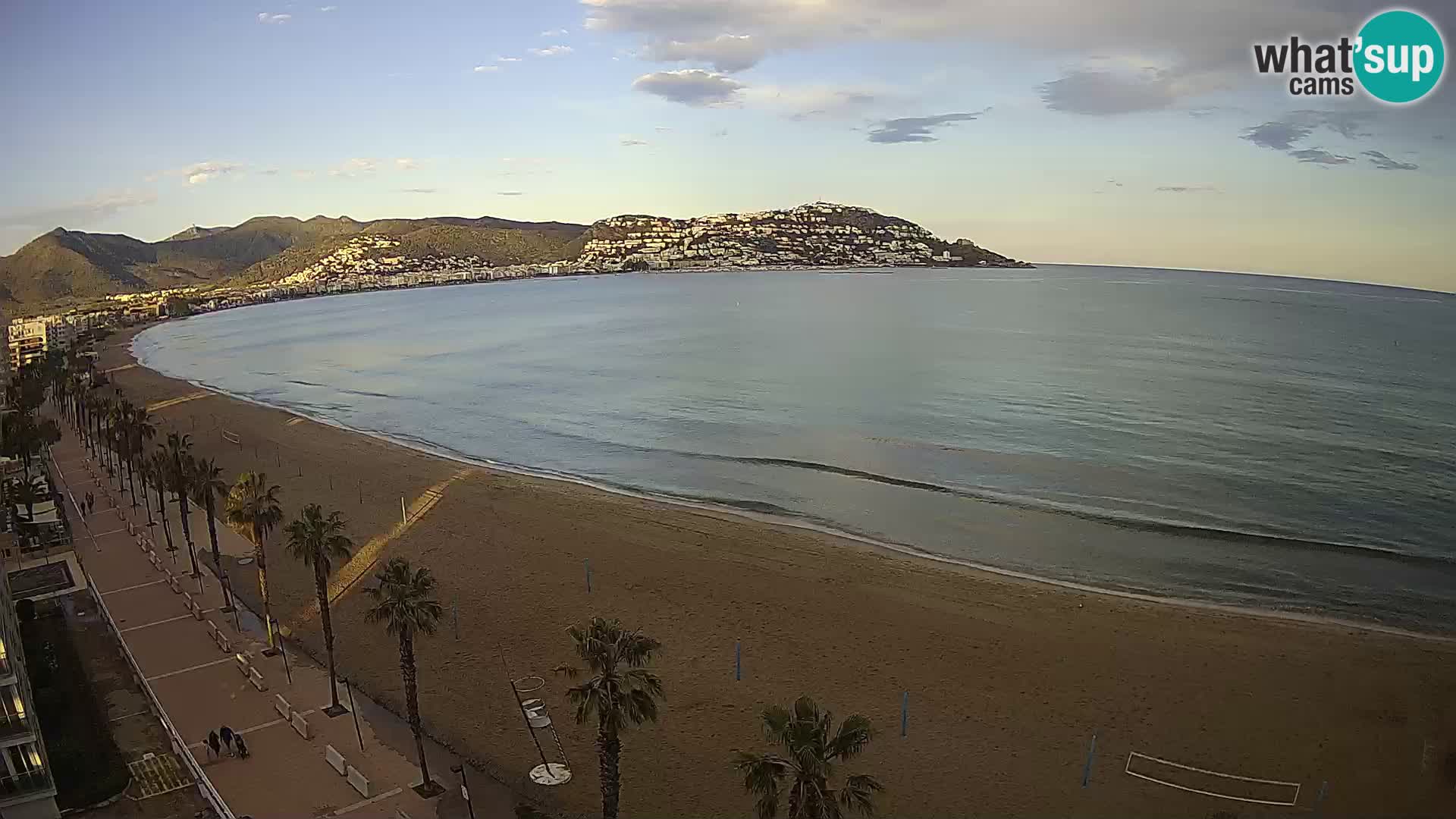 Roses camera en vivo playa Costa Brava- Hotel MonteCarlo