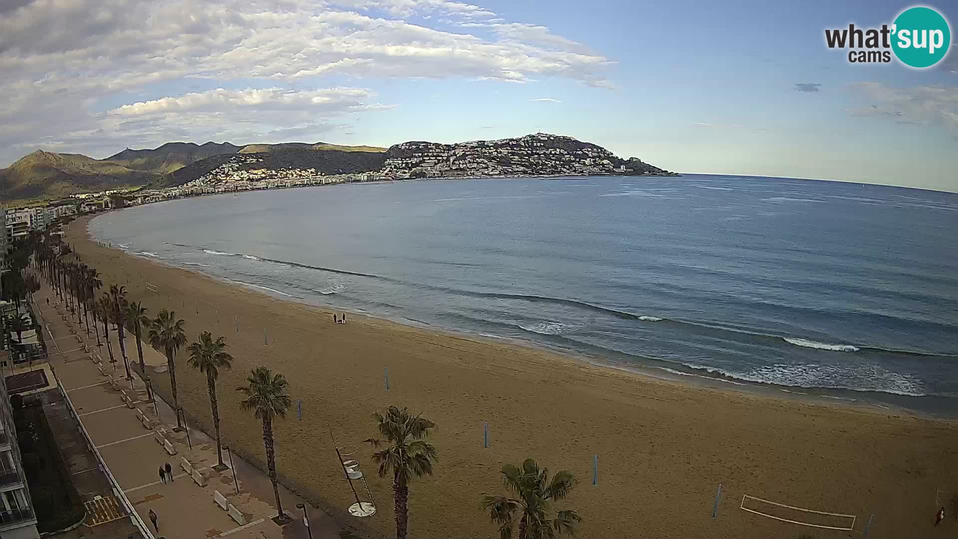 Live cam Roses  – Costa Brava spiaggia – Hotel MonteCarlo