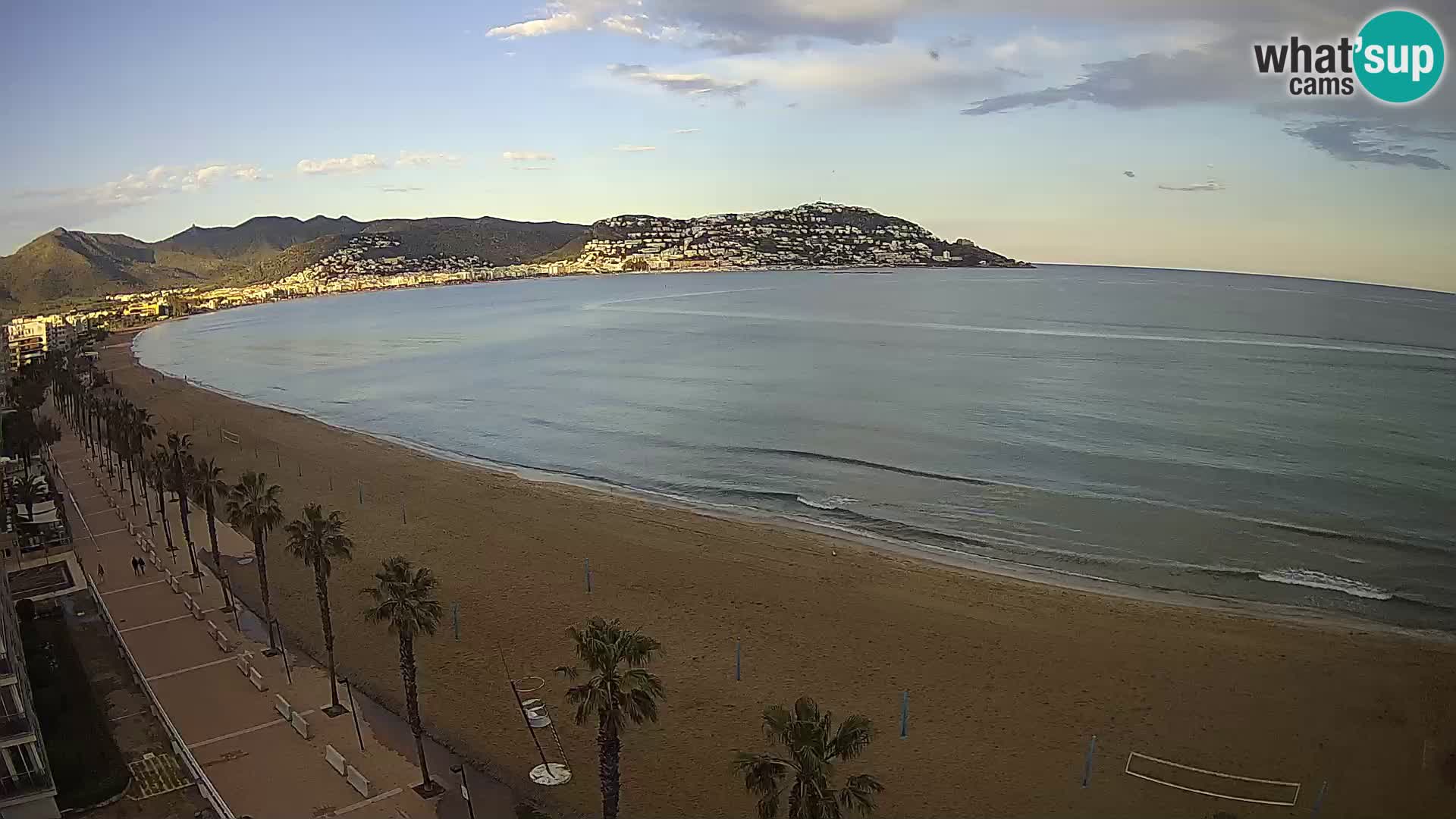 Roses camera en vivo playa Costa Brava- Hotel MonteCarlo