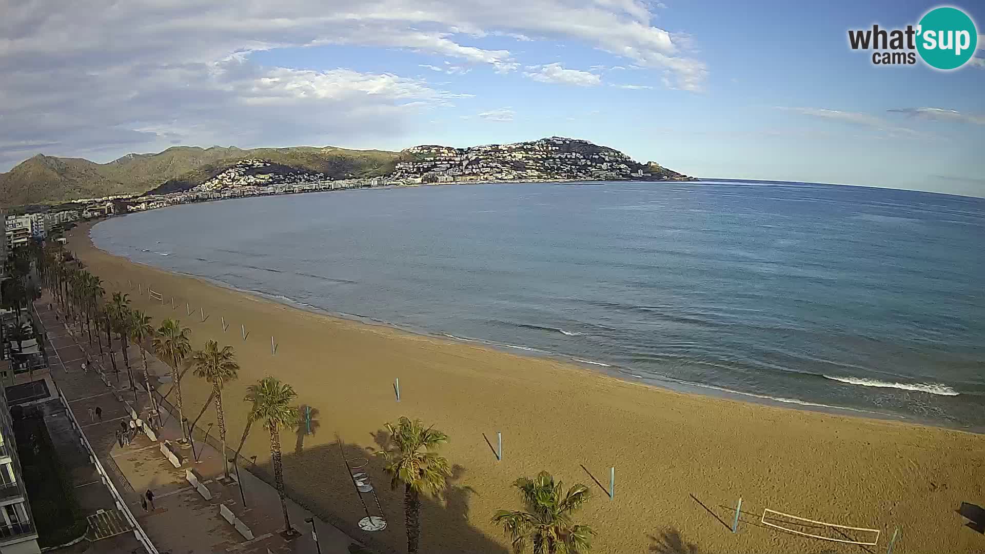 Roses camera en vivo playa Costa Brava- Hotel MonteCarlo
