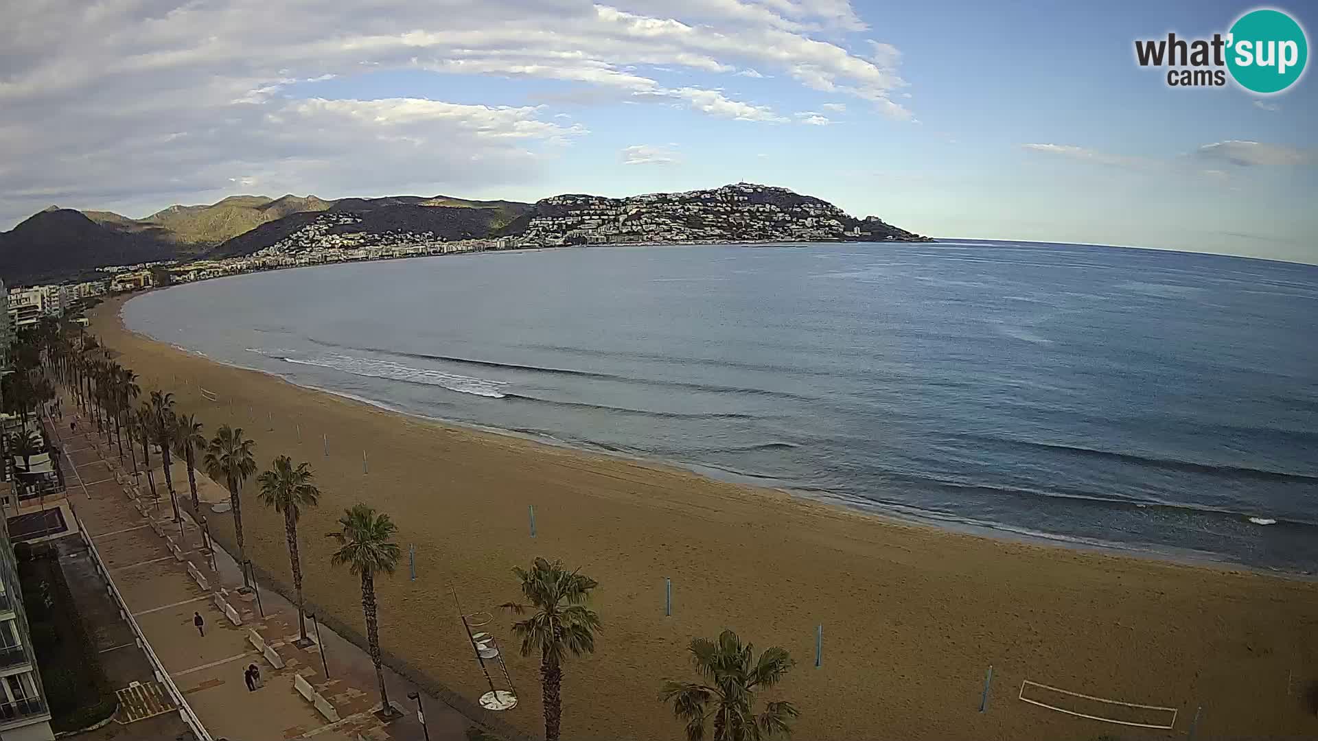 Roses camera en vivo playa Costa Brava- Hotel MonteCarlo