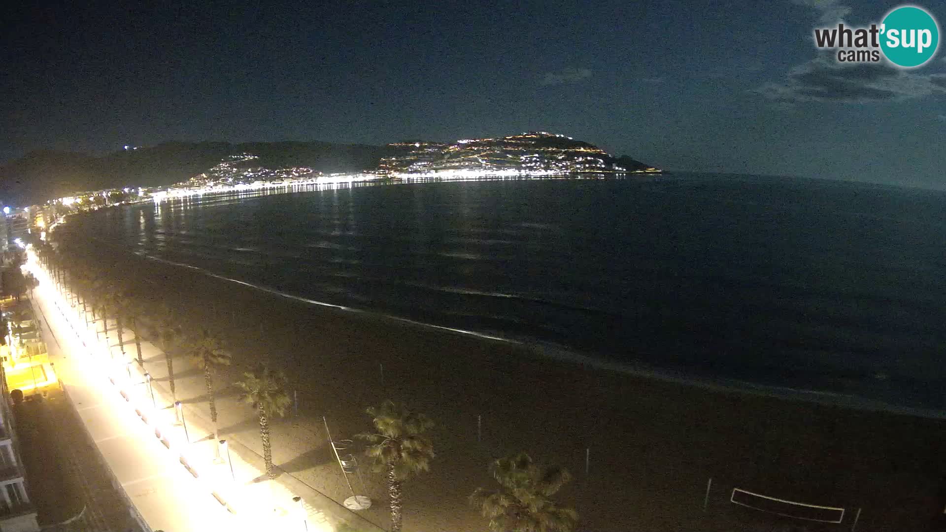 Webcam Costa Brava Roses Strand – Montecarlo Hotel livecam Spanien
