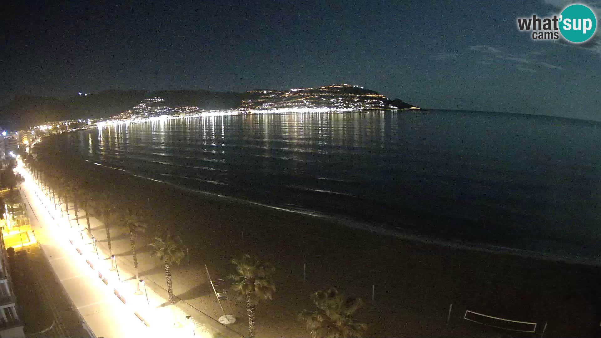 LIVEcam Roses plage Costa Brava – Hotel Montecarlo webcam Espagne