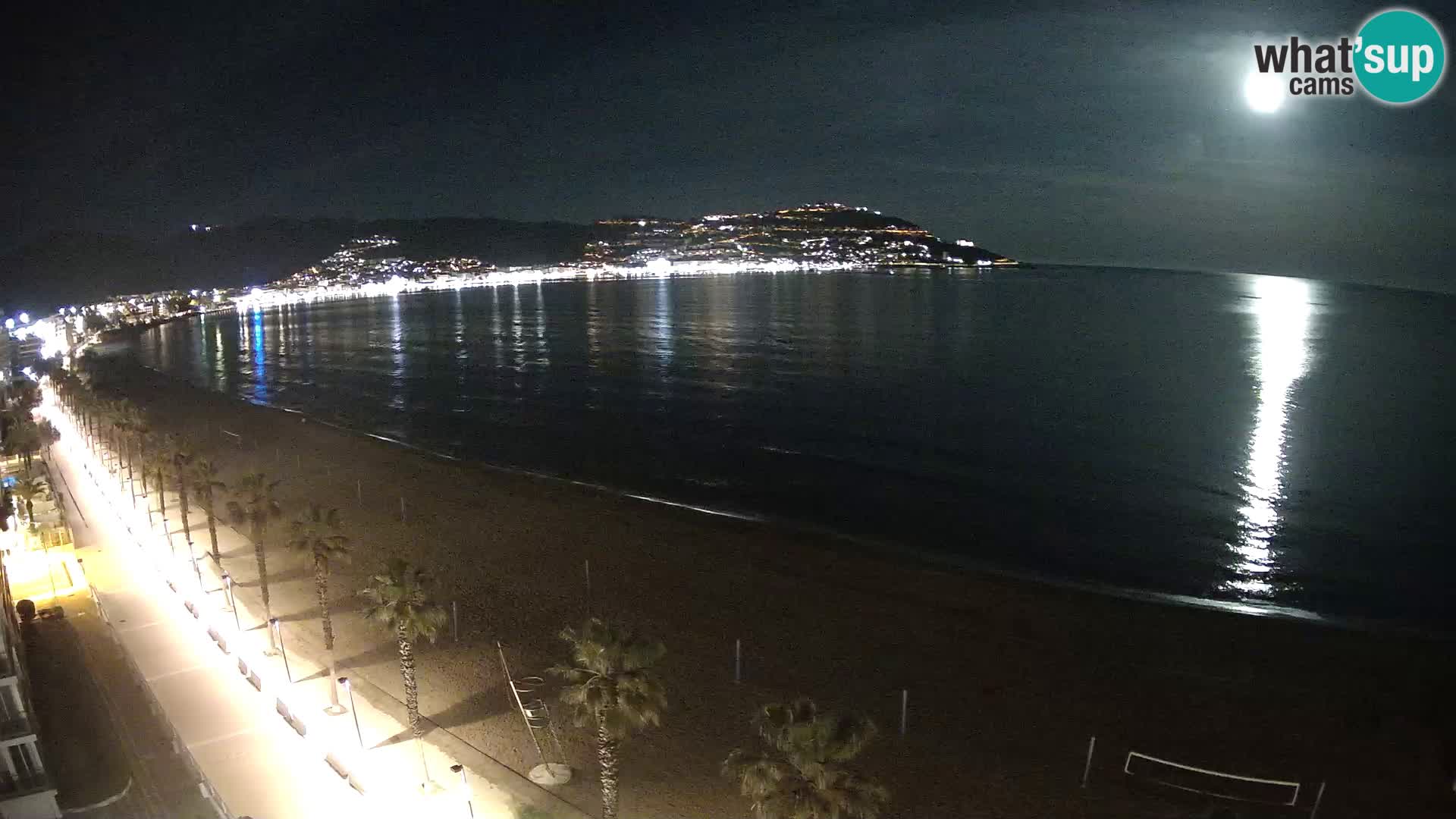 LIVEcam Roses plage Costa Brava – Hotel Montecarlo webcam Espagne