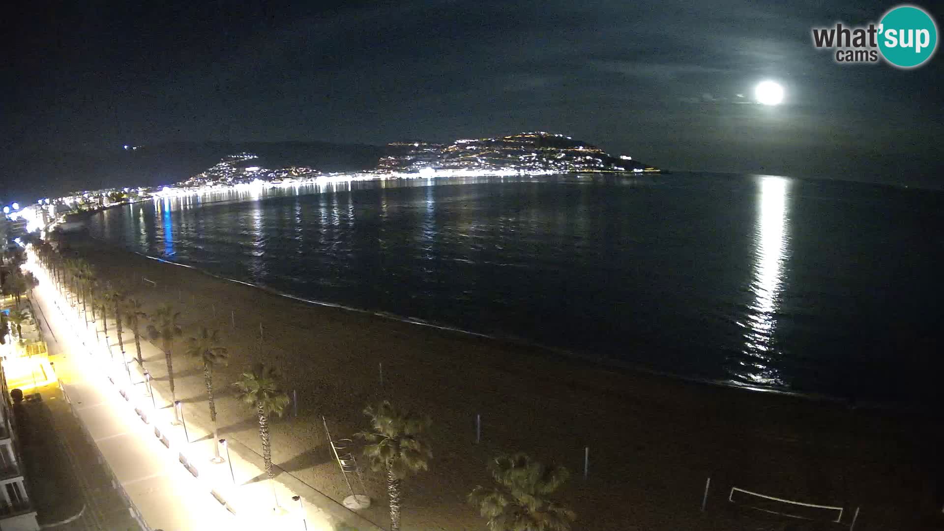 Roses camera en vivo playa Costa Brava- Hotel MonteCarlo