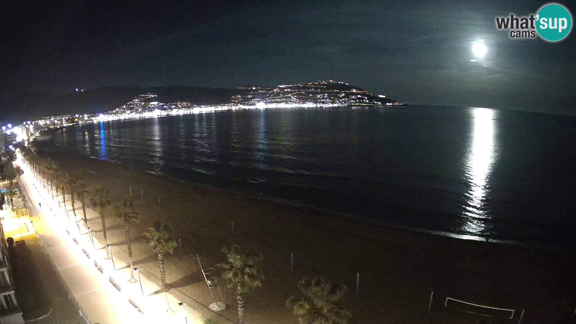 Roses camera en vivo playa Costa Brava- Hotel MonteCarlo