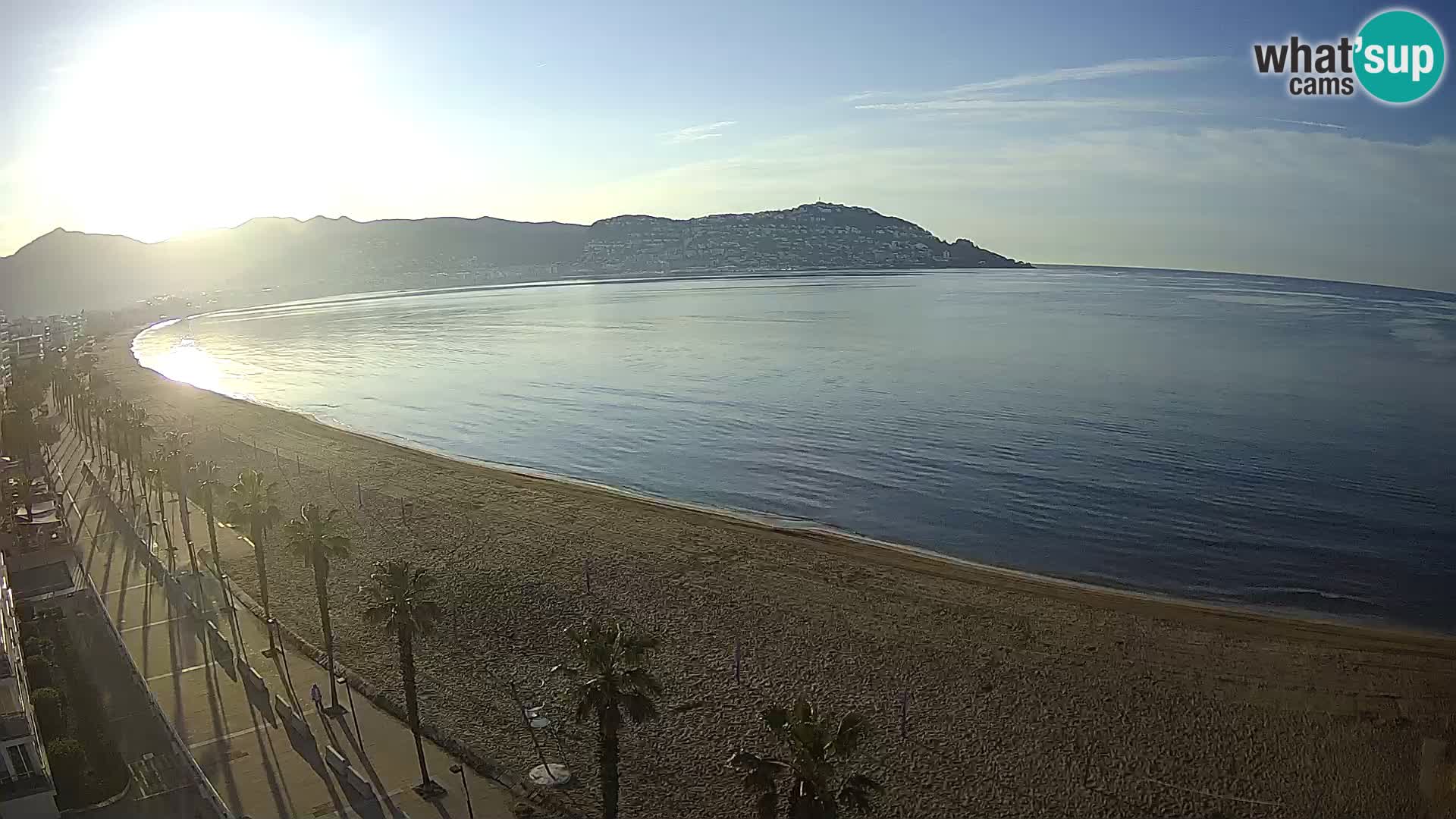 Roses camera en vivo playa Costa Brava- Hotel MonteCarlo