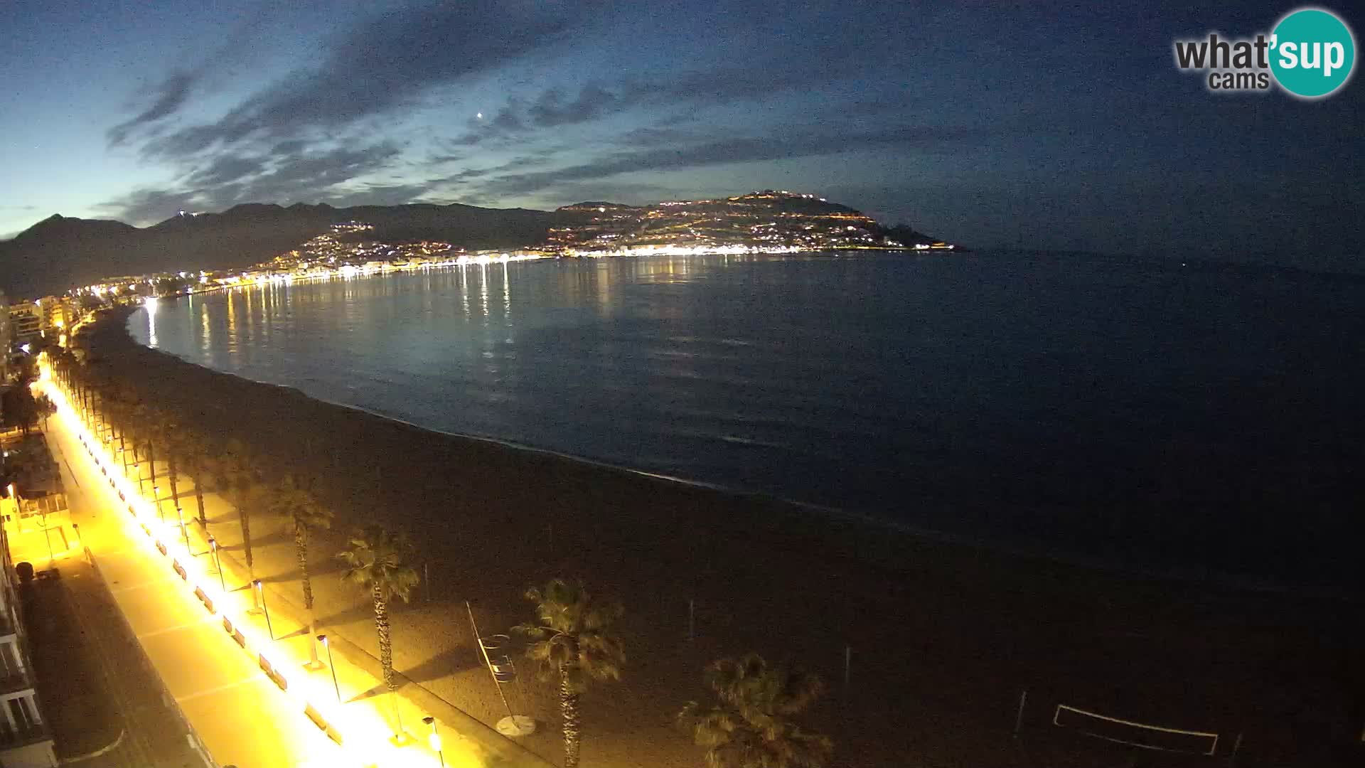 LIVEcam Roses plage Costa Brava – Hotel Montecarlo webcam Espagne