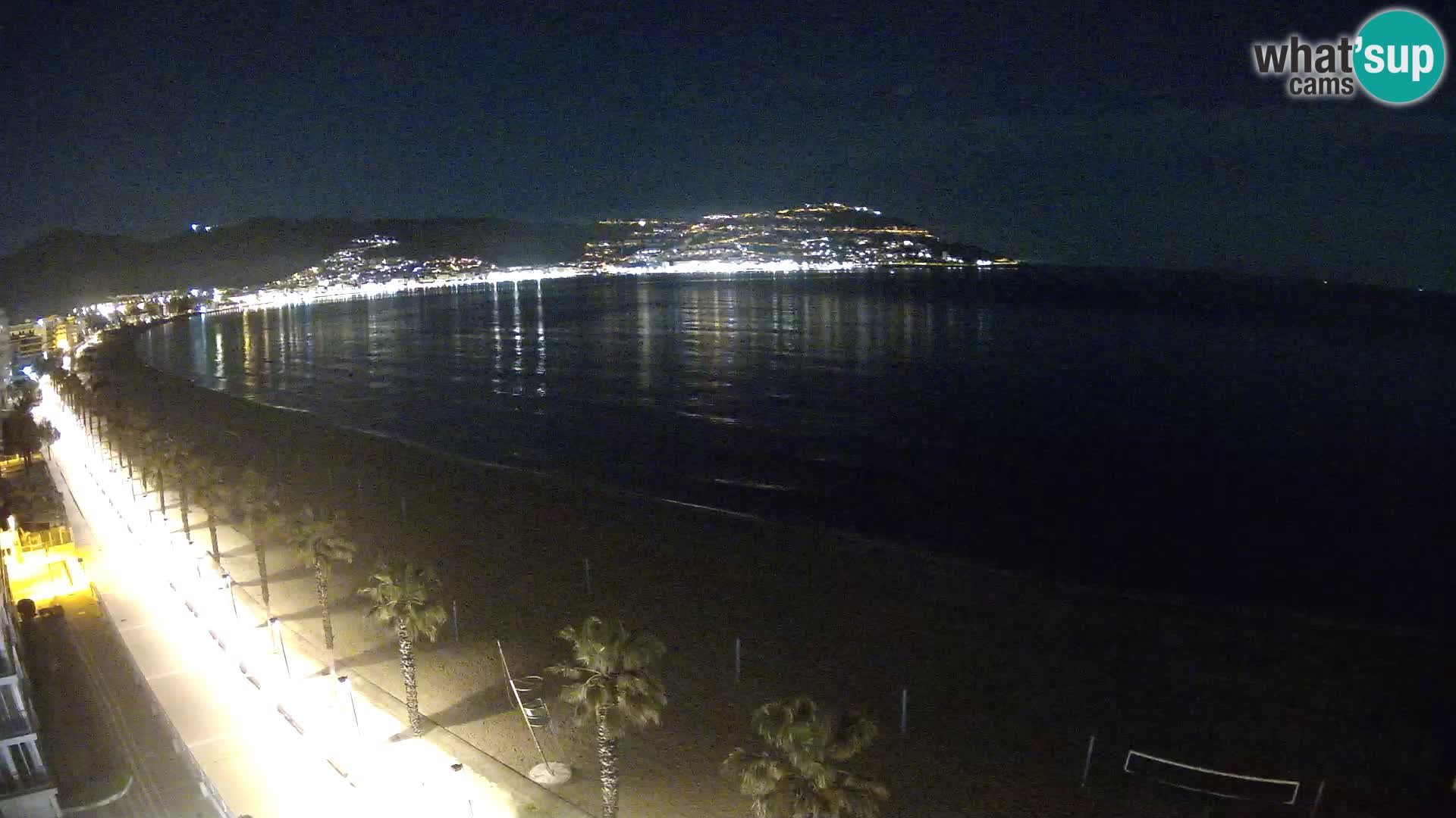 LIVEcam Roses plage Costa Brava – Hotel Montecarlo webcam Espagne