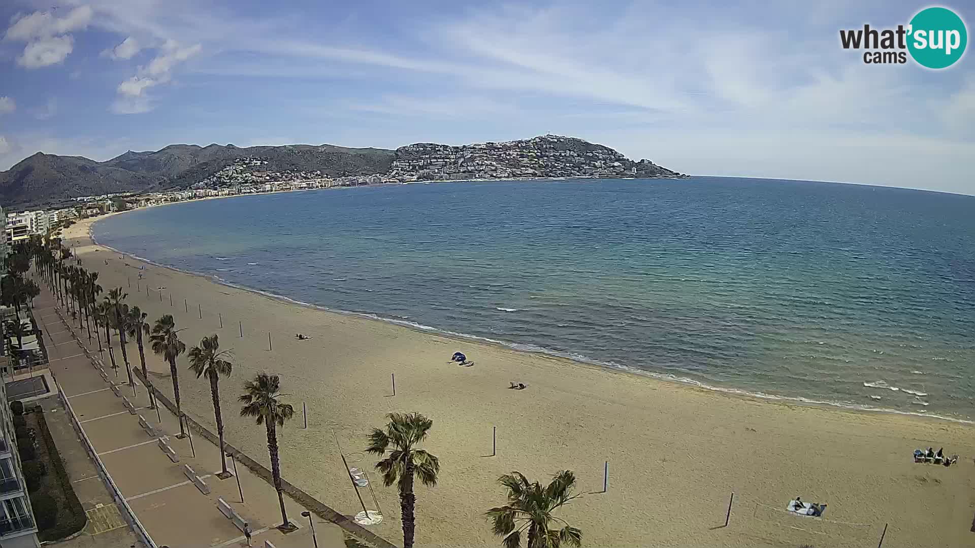 Roses camera en vivo playa Costa Brava- Hotel MonteCarlo
