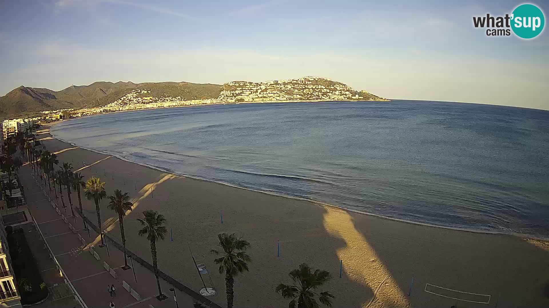 Webcam Costa Brava Roses Strand – Montecarlo Hotel livecam Spanien