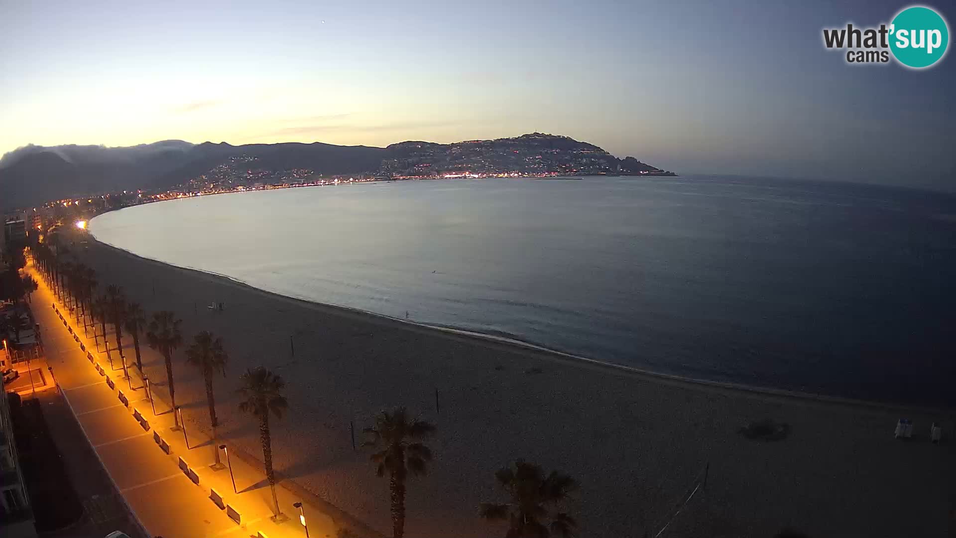 Webcam Costa Brava Roses Strand – Montecarlo Hotel livecam Spanien