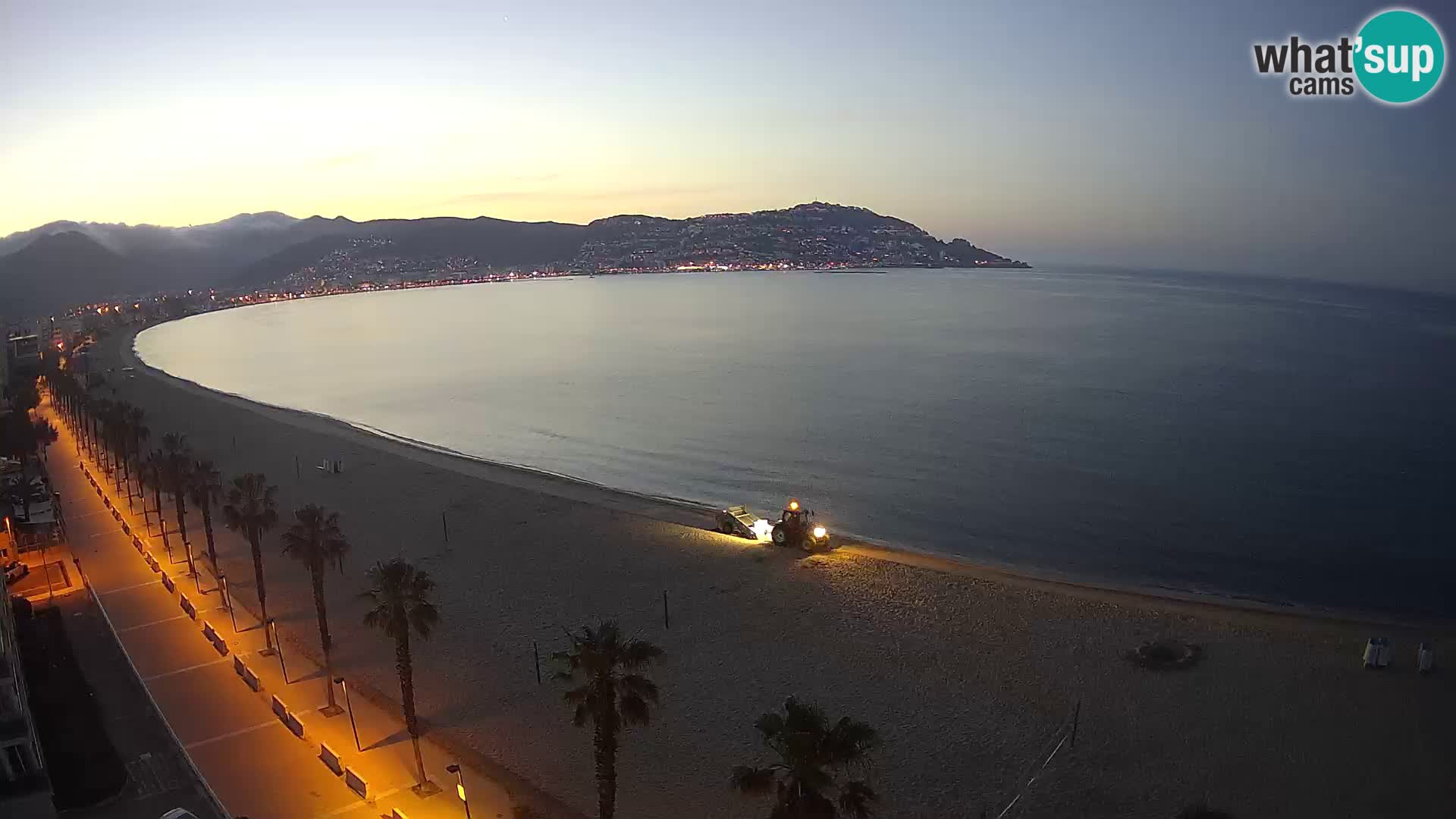 Live cam Roses  – Costa Brava spiaggia – Hotel MonteCarlo