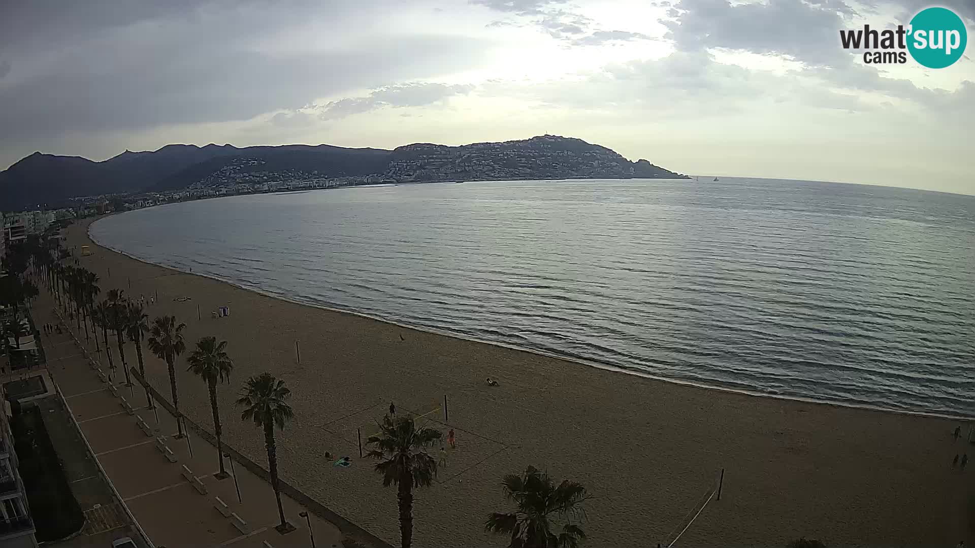 Webcam Costa Brava Roses Strand – Montecarlo Hotel livecam Spanien