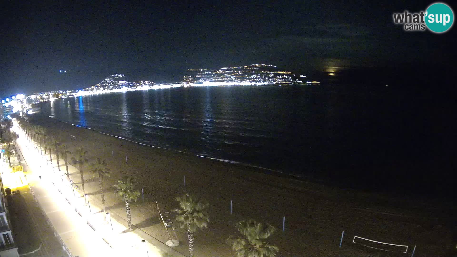 Webcam Costa Brava Roses Strand – Montecarlo Hotel livecam Spanien