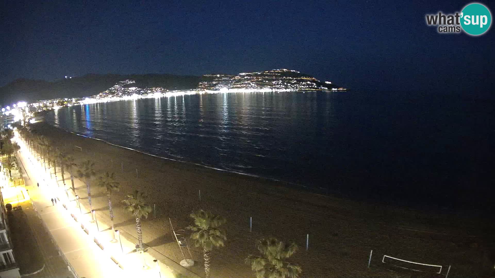 Webcam Costa Brava Roses Strand – Montecarlo Hotel livecam Spanien