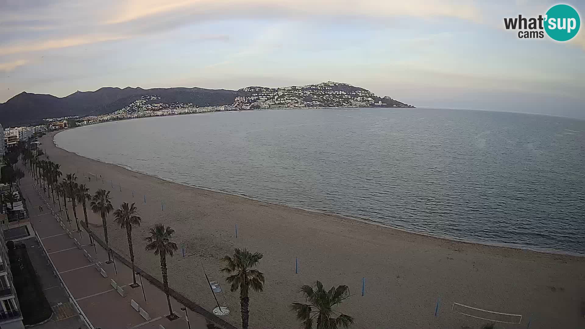 Live cam Roses  – Costa Brava spiaggia – Hotel MonteCarlo