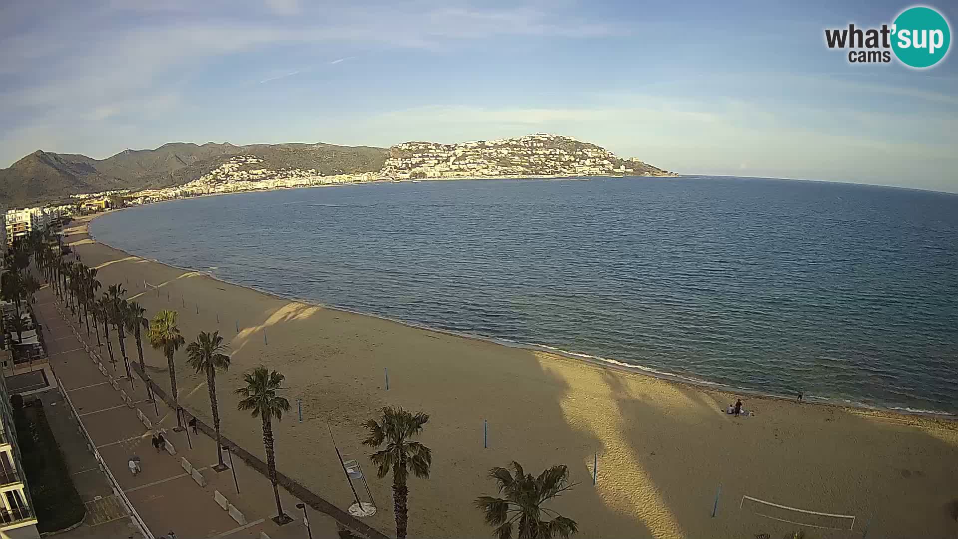 Live cam Roses  – Costa Brava spiaggia – Hotel MonteCarlo
