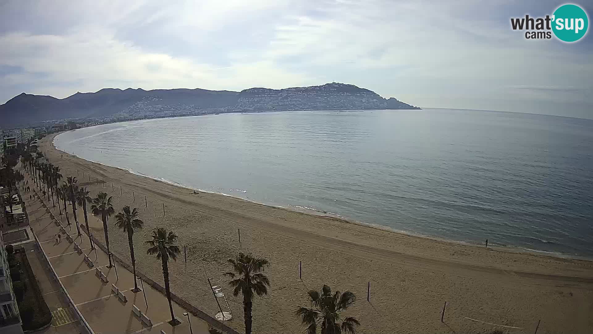 Roses camera en vivo playa Costa Brava- Hotel MonteCarlo