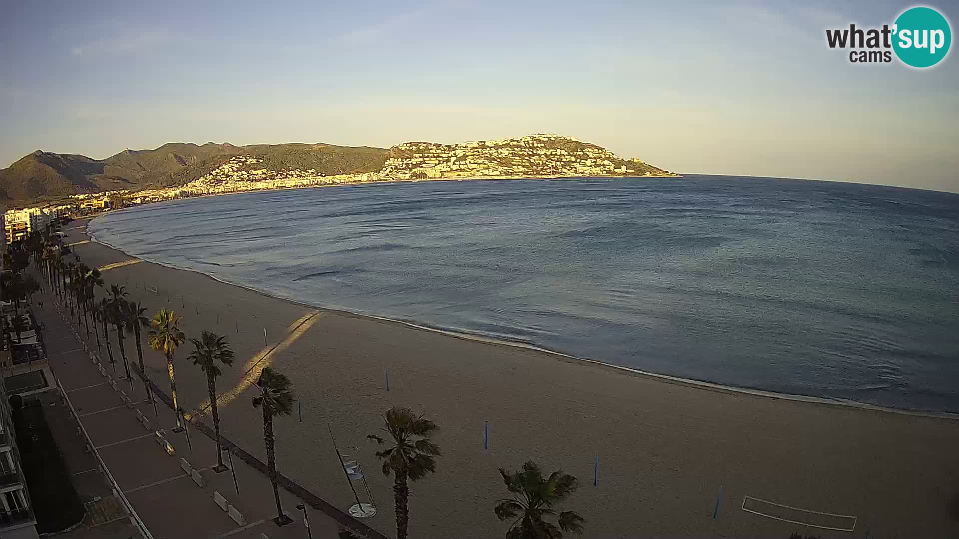 Live cam Roses  – Costa Brava spiaggia – Hotel MonteCarlo