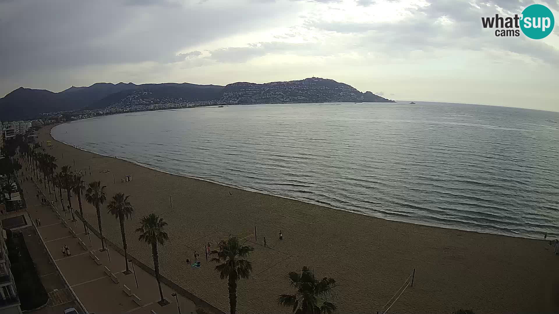 Roses camera en vivo playa Costa Brava- Hotel MonteCarlo