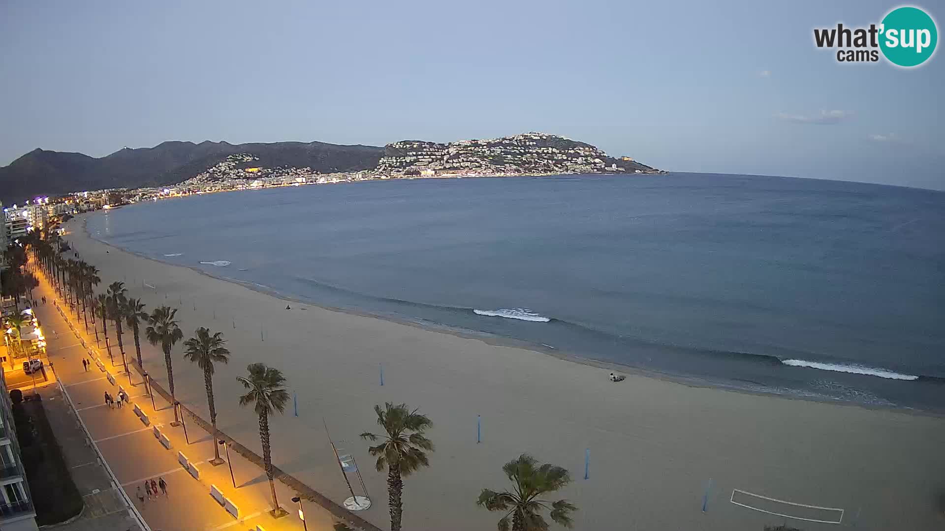 Live cam Roses  – Costa Brava spiaggia – Hotel MonteCarlo