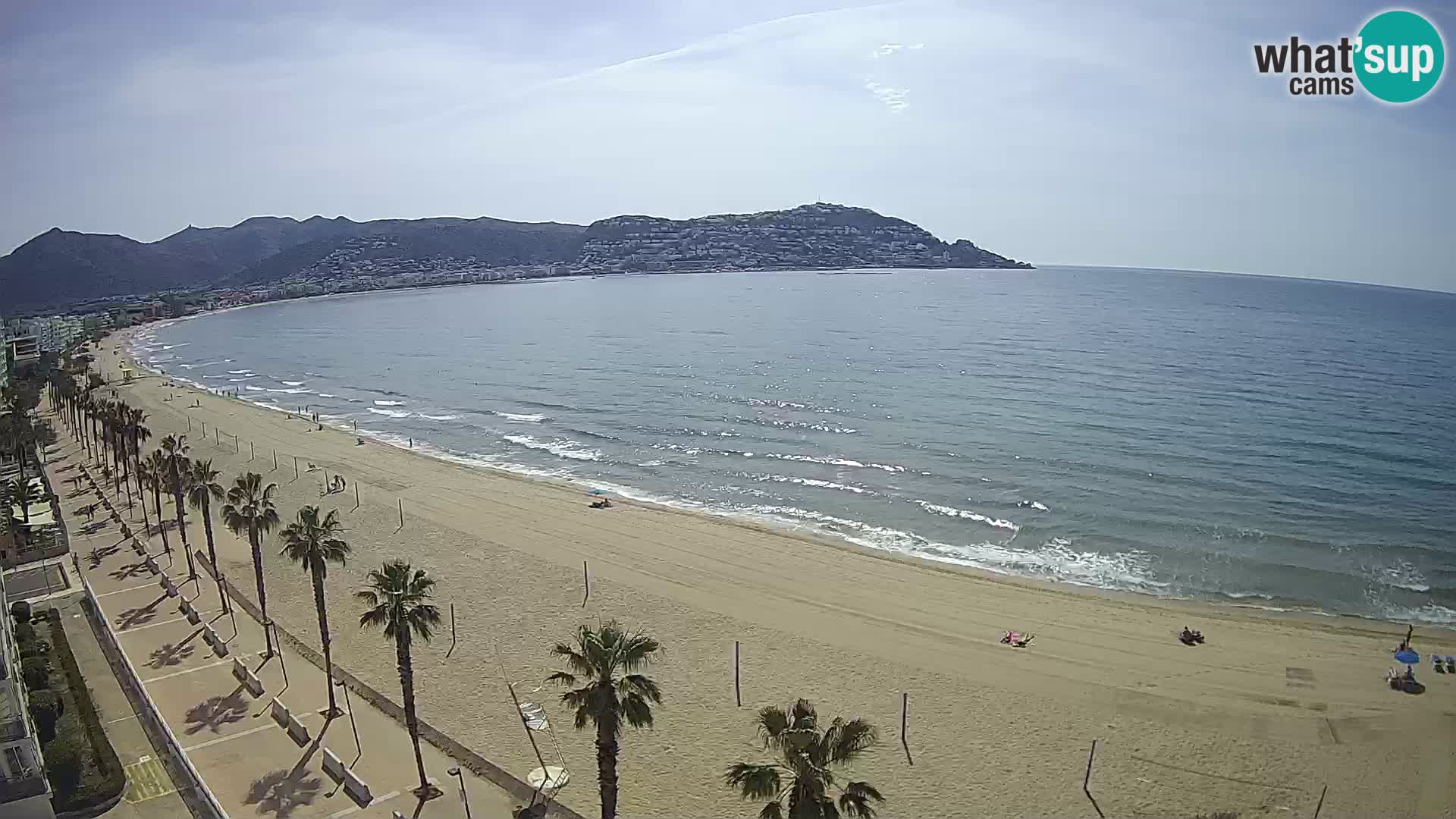 Roses camera en vivo playa Costa Brava- Hotel MonteCarlo