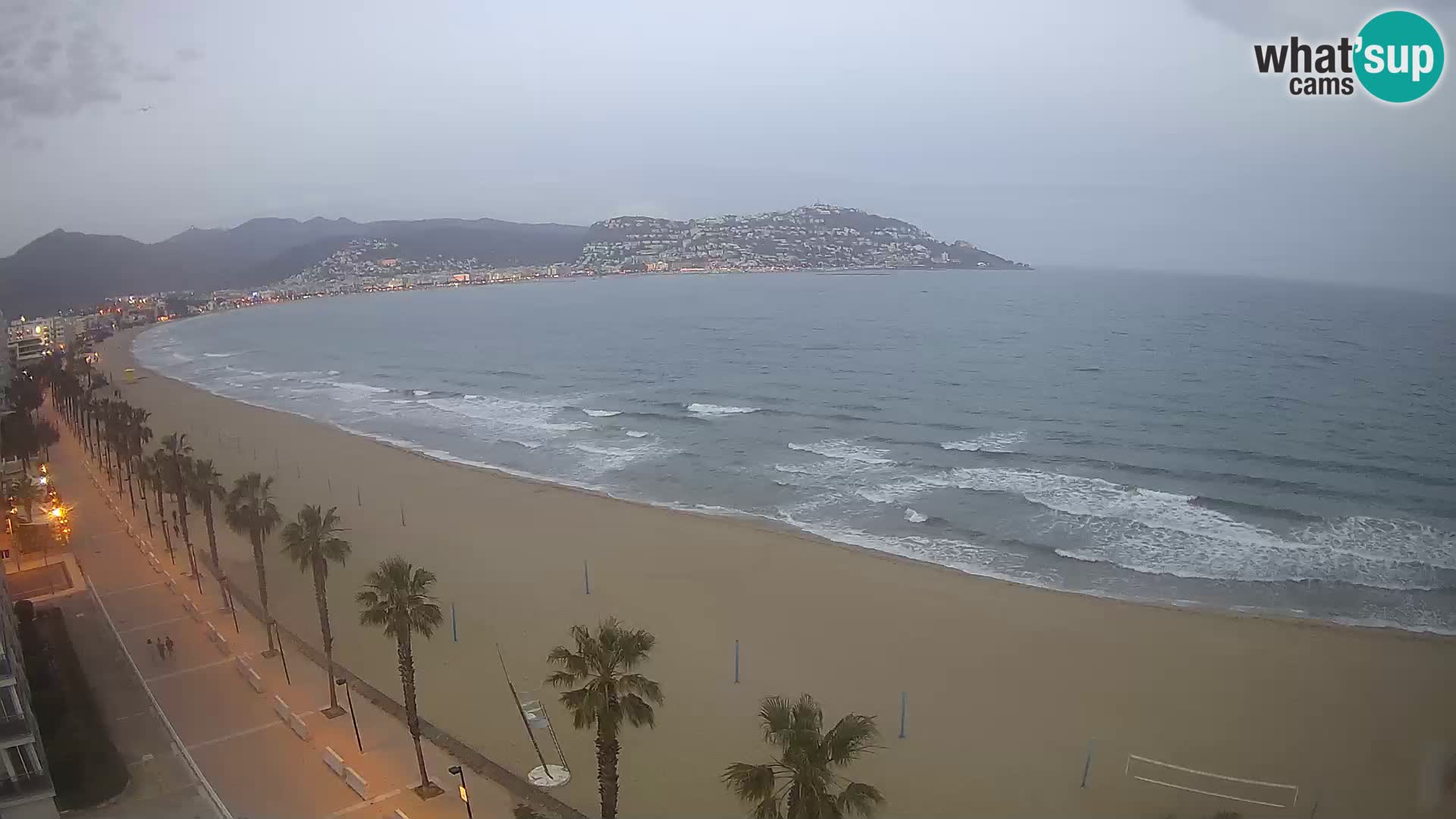 Live cam Roses  – Costa Brava spiaggia – Hotel MonteCarlo
